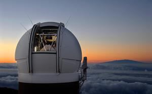 Pan-STARRS  telescope dome"