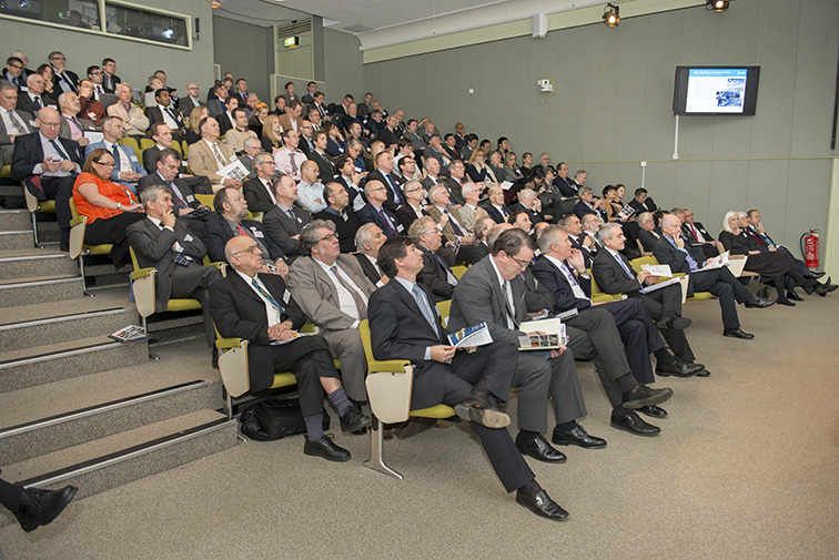 Conference audience.