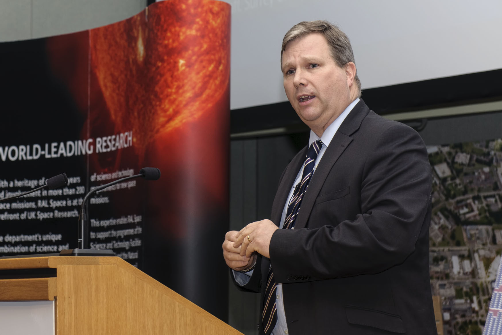 Patrick Wood (Surrey Satellite Technology Group Managing Director)