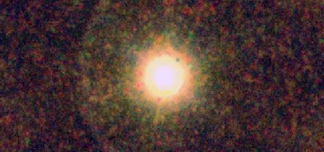 The red giant carbon star CW Leonis