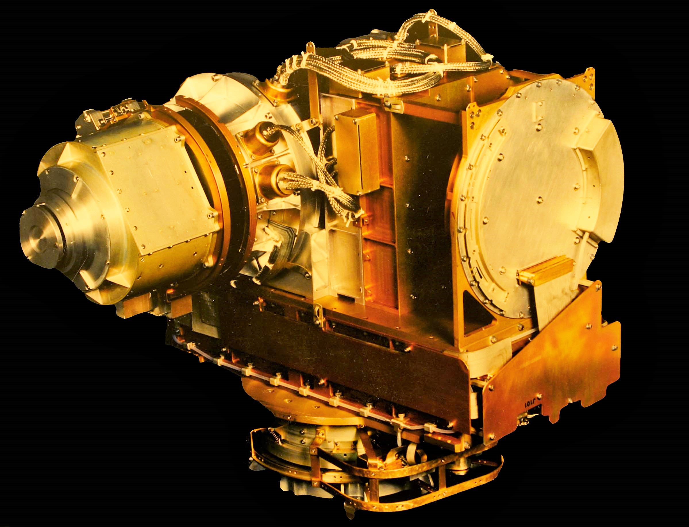 CAPS instrument comprised of three sensors: the Electron Spectrometer the Ion Beam Spectrometer, and the IonMass Spectrometer.