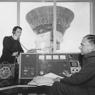 Chilbolton Observatory control room in 1967