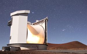 The James Clerk Maxwell Telescope (JCMT) located on the slopes of Maunakea, Hawaii.
