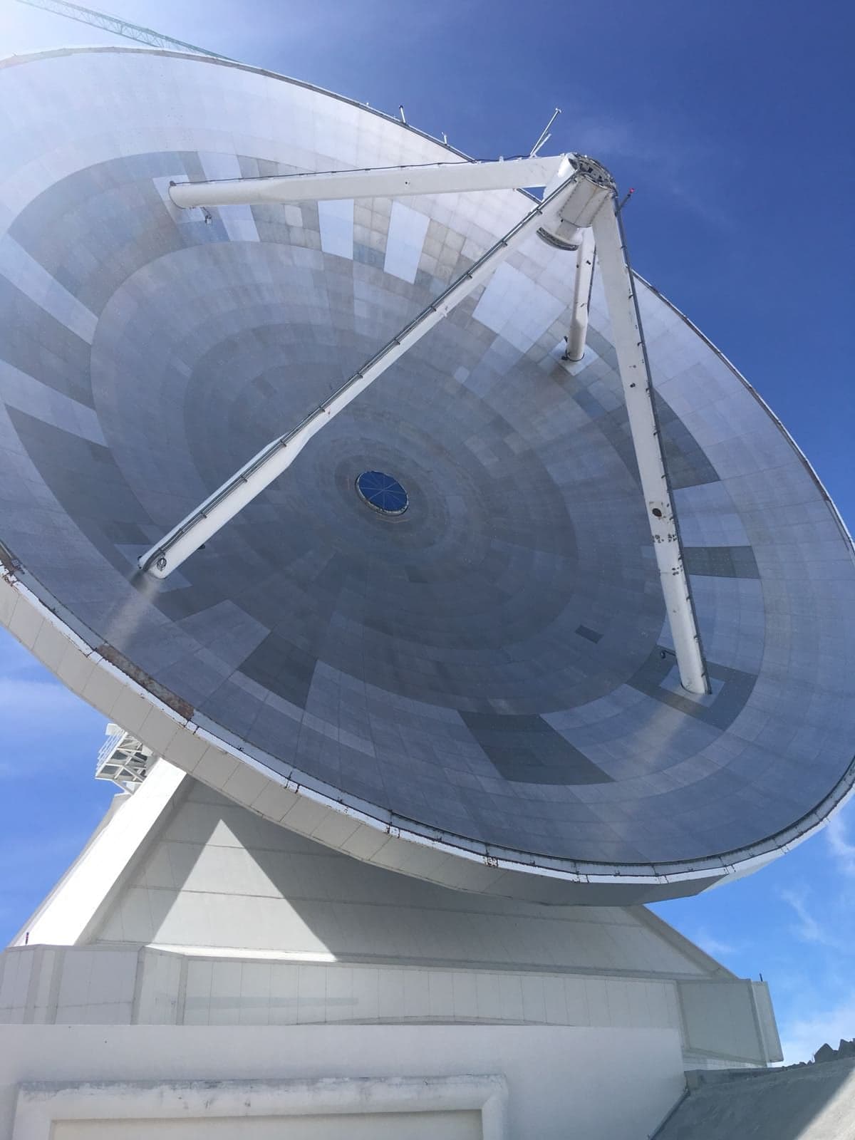 The Large Millimetre Telescope (LMT) dish