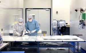 ​​​​​​​Multi-Layer Insulation Facility and hand finishing of MLI blankets