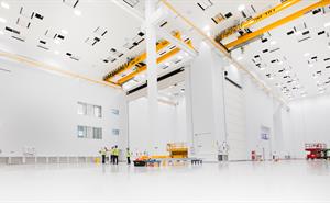 ​Hall inside the National Satellite Test Facility​​
