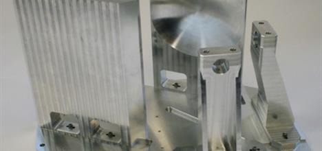 ​​​​Part of a quasi-optical network with two off-axis ellipsoidal mirrors