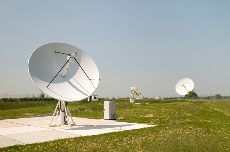 Antennae at the Chilbolton Observatory.