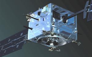 Artists impression of the SMART-1 satellite