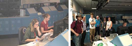 The MIRI European Consortium team members working round the clock at the test facilty at NASA Johnson 