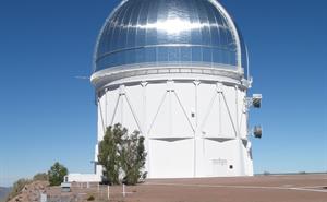 4-metre aperture telescope with a spherical dome.