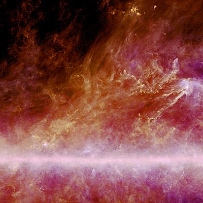 ​​​​​Planck images a galactic web of cold dus