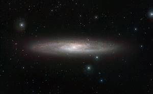 ​Vista's infrared view of the sculptor galaxy