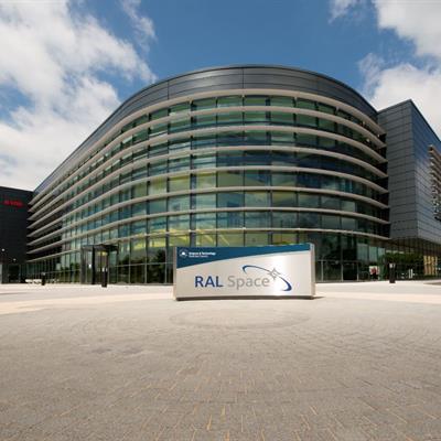 ​​Aerial view of RAL Space ​at the Rutherford Appleton Laboratory