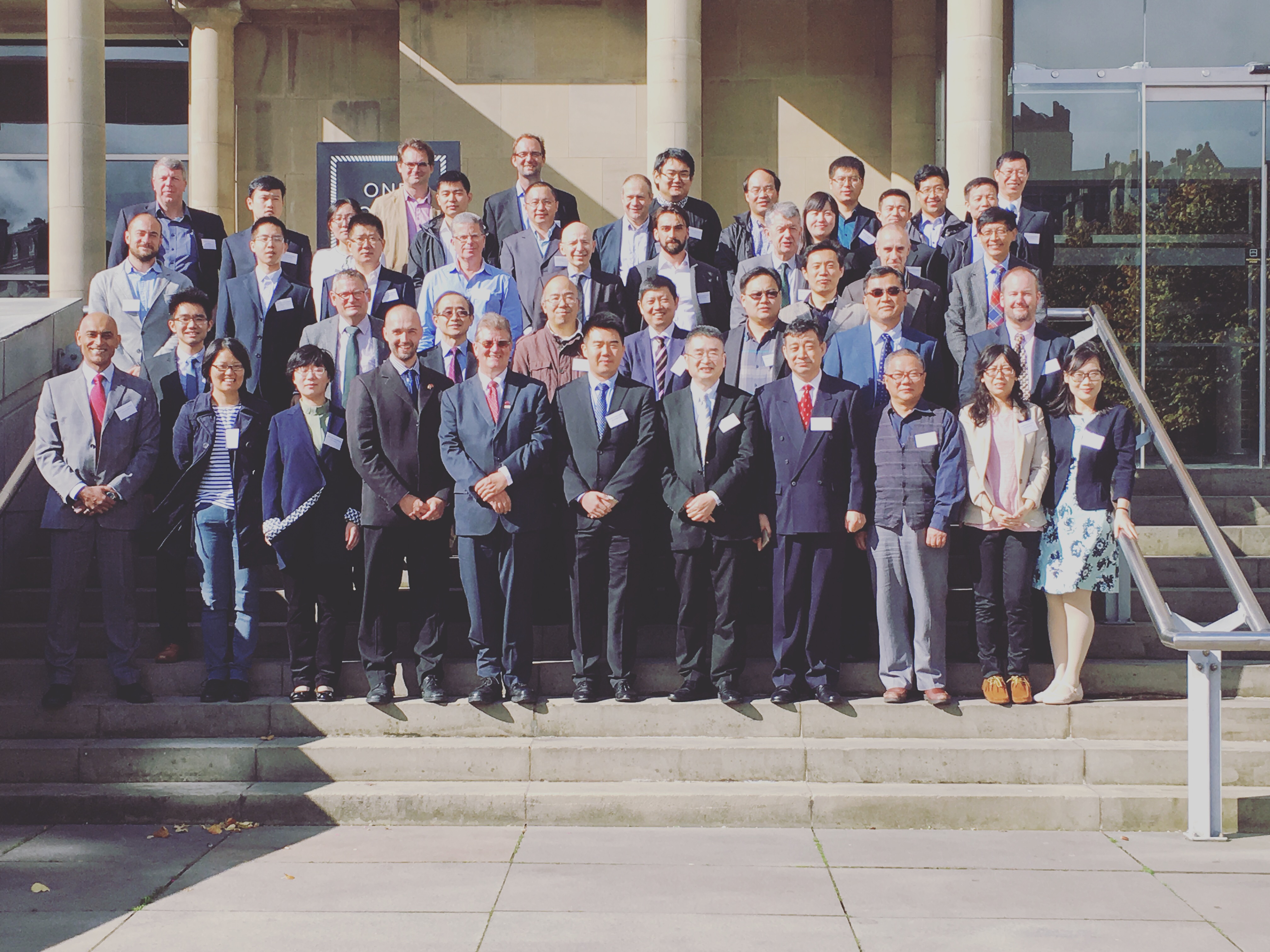 Delegates altogether at the 12th UK-China workshop.