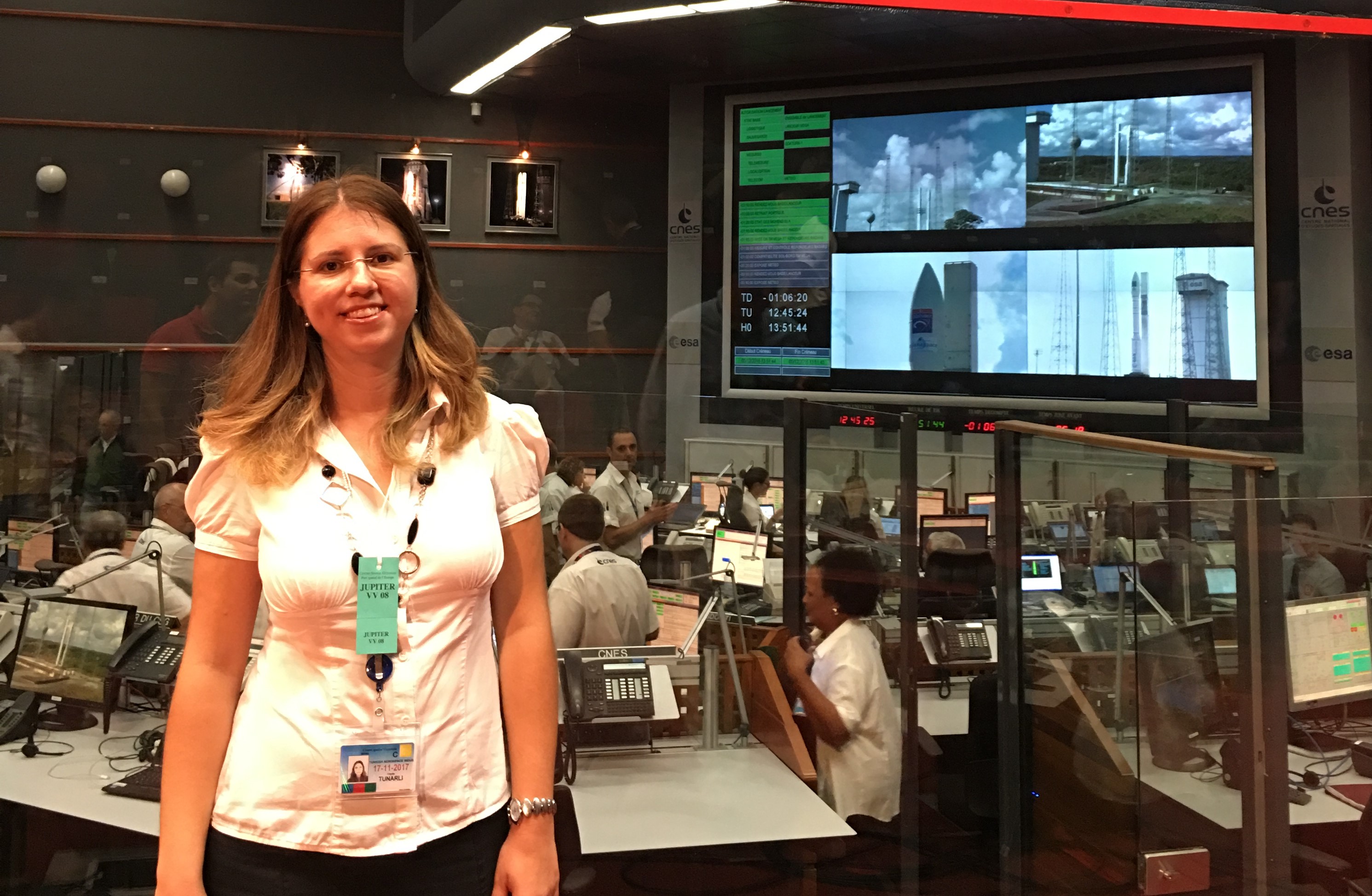 Ceyda Tunarli at Mission Control